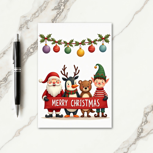 Whimsical Holiday Crew Card thumbnail