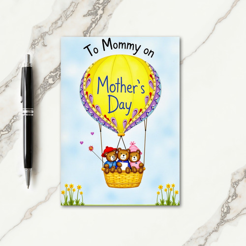 Whimsical Mommy Hot Air Card