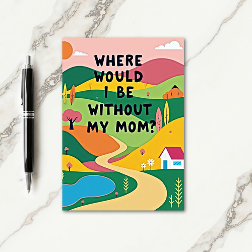 Whimsical Moms Gratitude Card