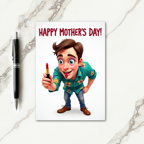 Whimsical Mothers Day Art Card