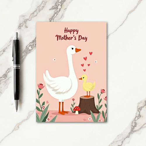 Whimsical Mothers Day Garden Card