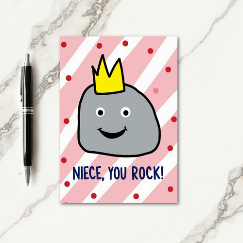 Whimsical Niece Rocks Mother Card