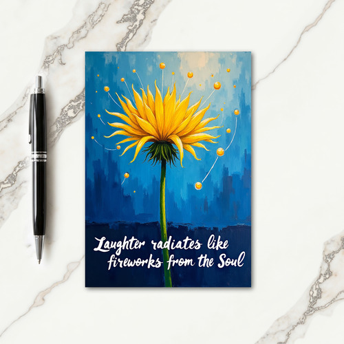 Whimsical Orb Birthday Card