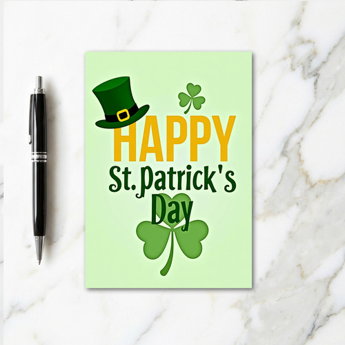 Whimsical St Patricks Day Card