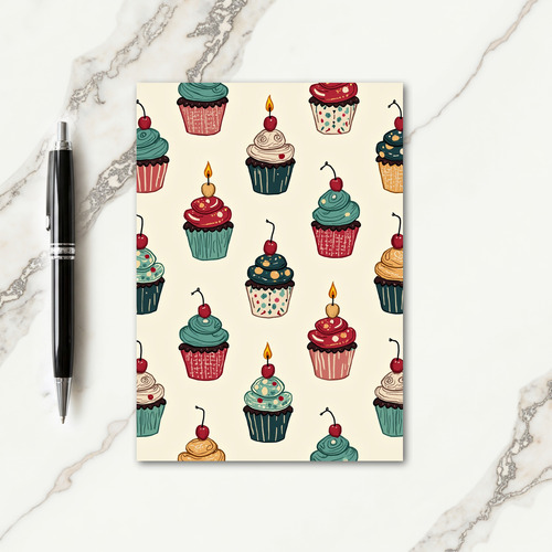 Whimsical Sweets Birthday Card