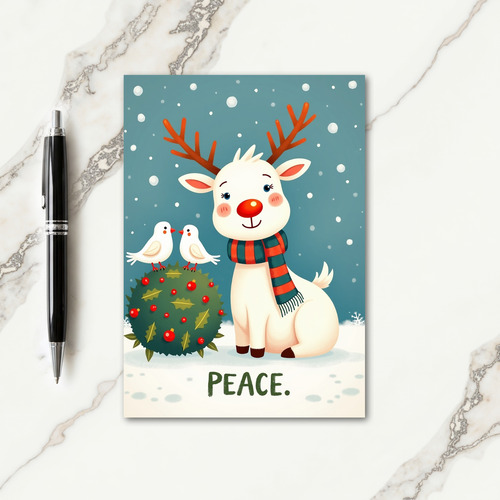 Whimsical Winter Art Card
