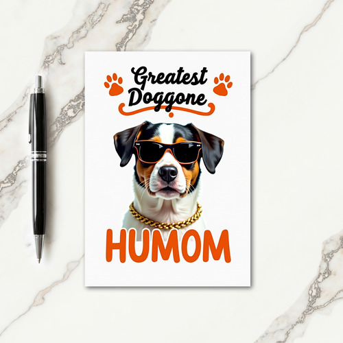 White Background Card