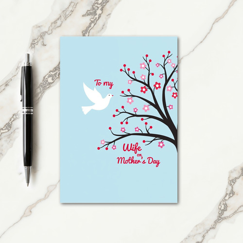 White Dove Mothers Day Card