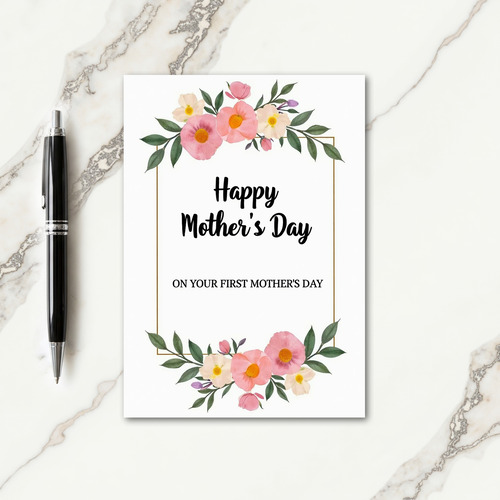 Wife Anniversary Floral Card