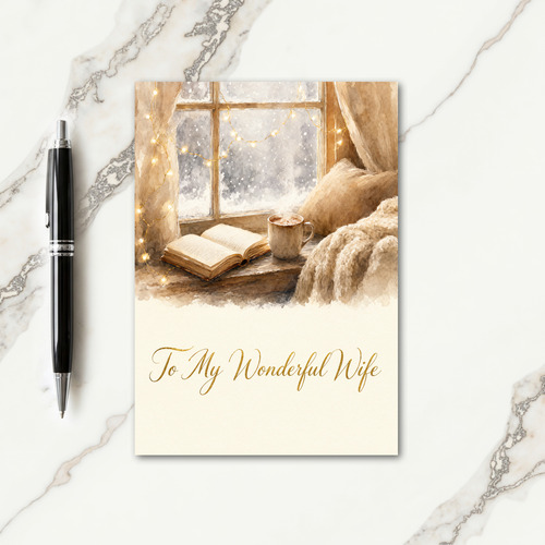 Wife Christmas Card