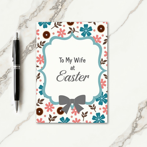 Wife Easter Springtime Wishes Card