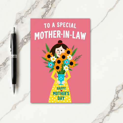 Wife Floral Affection Card