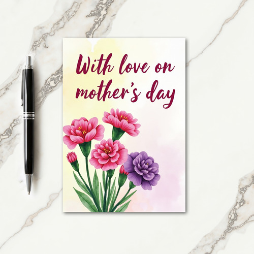 Wife Floral Love Card