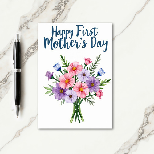 Wife Happy Day Floral Art Card