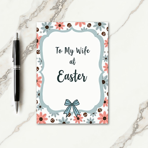 Wife Happy Easter Greeting Card
