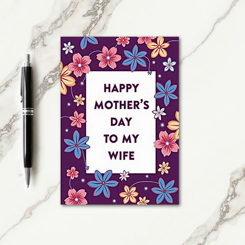 Wifes Special Day Card