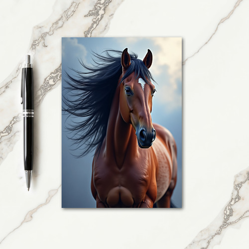 Wild Steed Joyful Birthday Card
