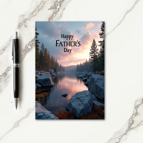 Wilderness Fathers Day Card