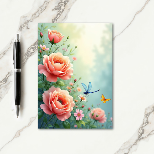 Winged Creature Birthday Card