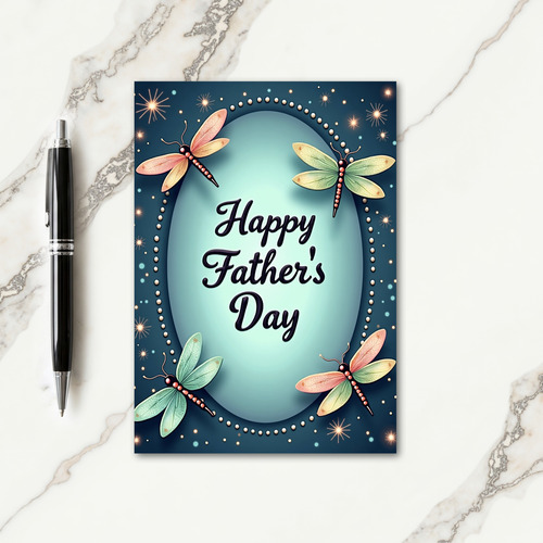 Winged Fathers Day Card