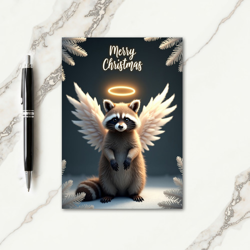 Winged Friend Christmas Card