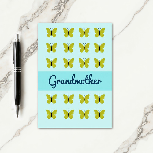 Winged Grandmothers Day Card