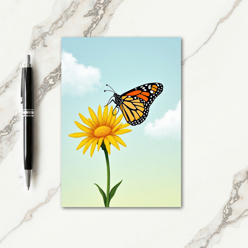 Winged Insect Floral Mothers Day Card