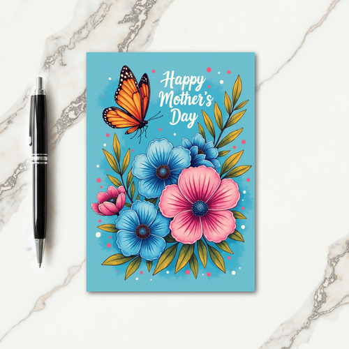 Winged Mothers Day Beauty Card
