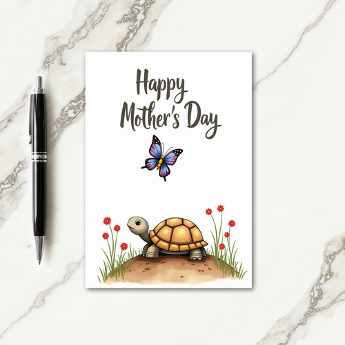 Winged Mothers Day Insect Card
