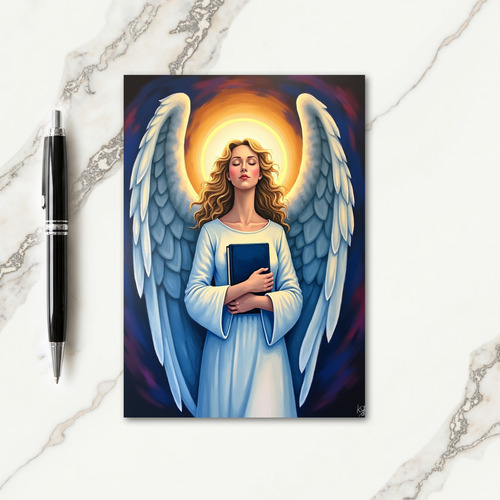Winged Wisdom Christmas Card