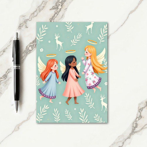 Winged Wonders Christmas Card