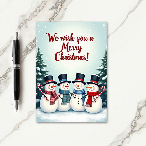 Winter Cheer Christmas Card