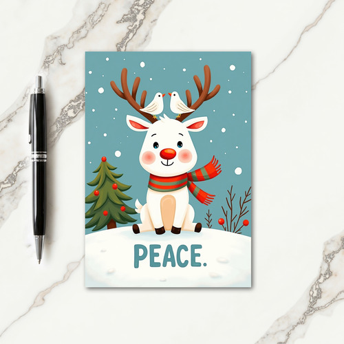 Winter Creature Christmas Card