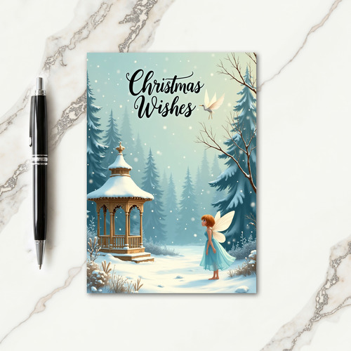 Winter Fairy Wonder Card