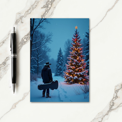 Winter Journey Card