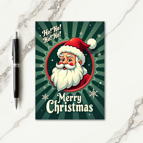 Winter Starry Night Card