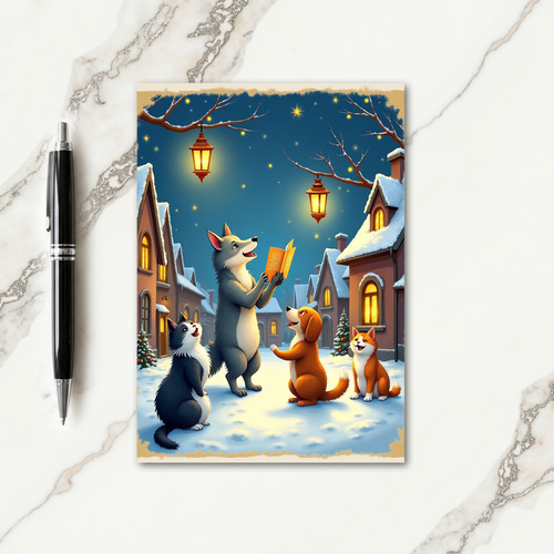 Winters Eve Creature Card