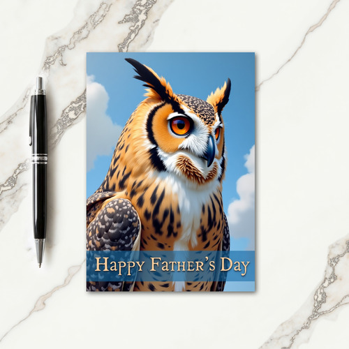Wise Fathers Day Avian Card