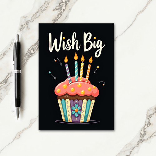 Wish Big Sweet Treat Card