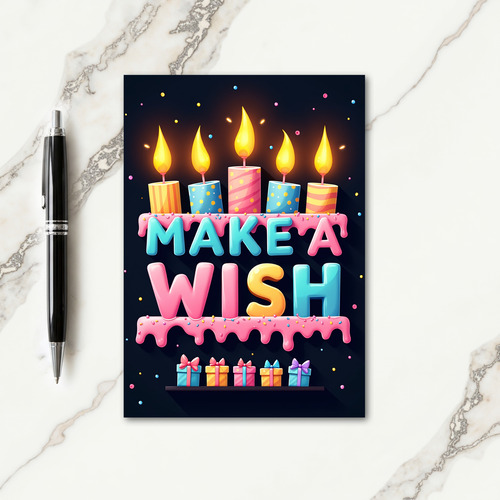 Wish Sprinkles Birthday Card