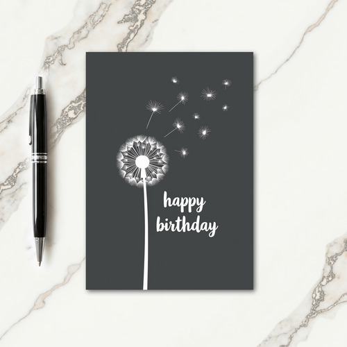 Wishful Seed Birthday Card