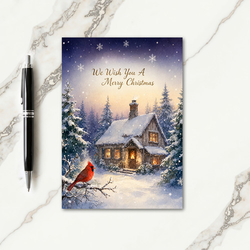 Wishing You A Merry Christmas Card