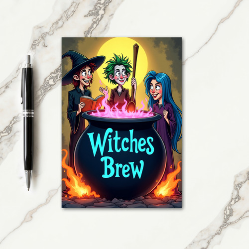 Witches Brew Fun Card