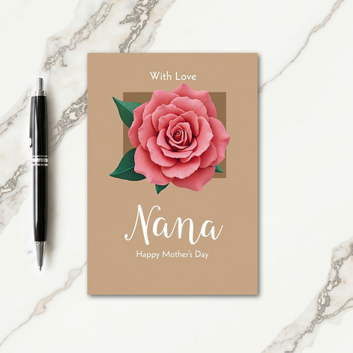 With Love Mothers Day Card