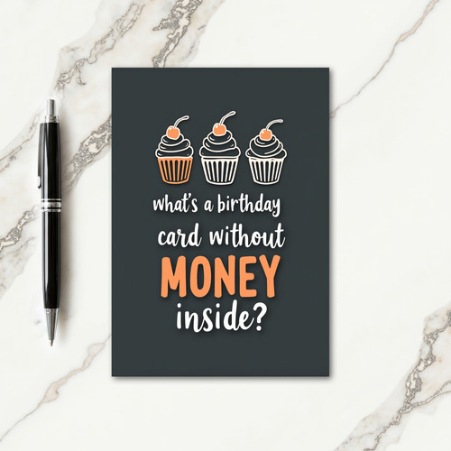 Witty Pastry Birthday Card