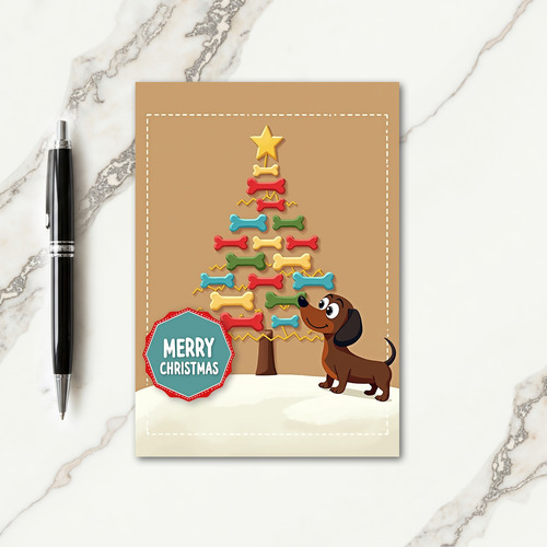 Wonder Dog Christmas Card