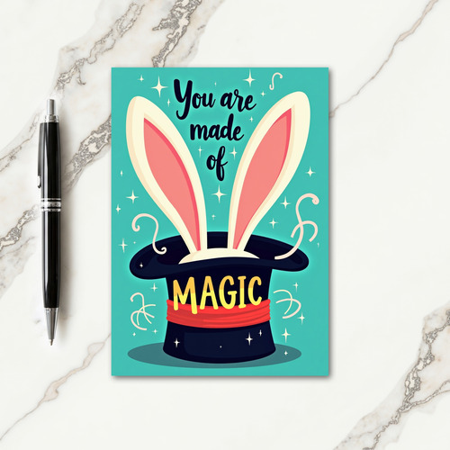 Wonder Rabbit Birthday Card