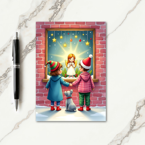 Wonder Window Christmas Card