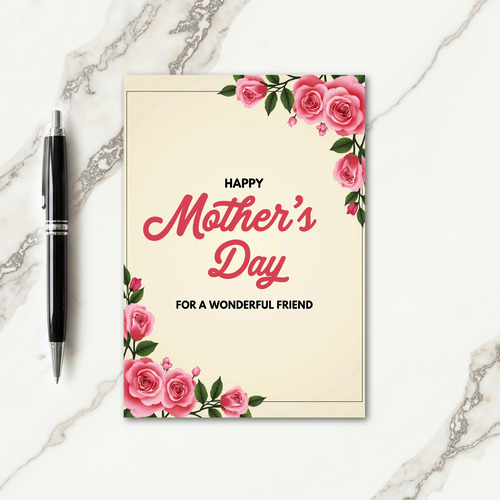 Wonderful Friend Day Card