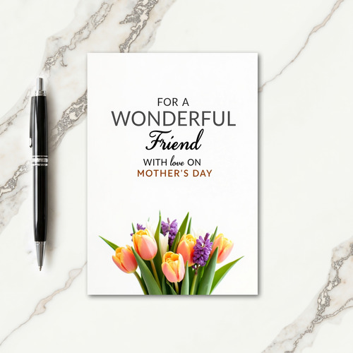 Wonderful Friend Day Love Card